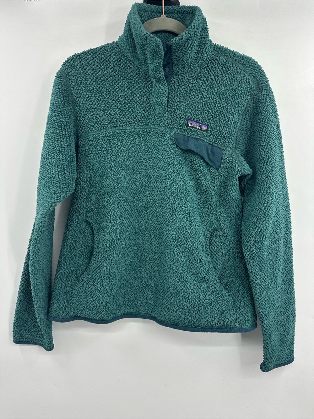 Patagonia Teal Green Women's Retro Pile Fleece Pullover